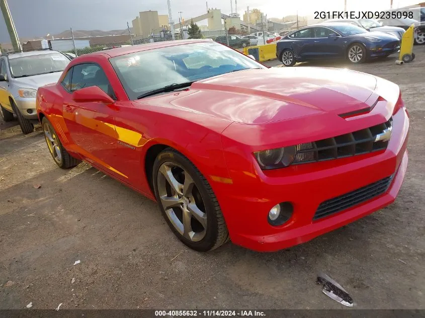 2013 Chevrolet Camaro 2Ss VIN: 2G1FK1EJXD9235098 Lot: 40855632