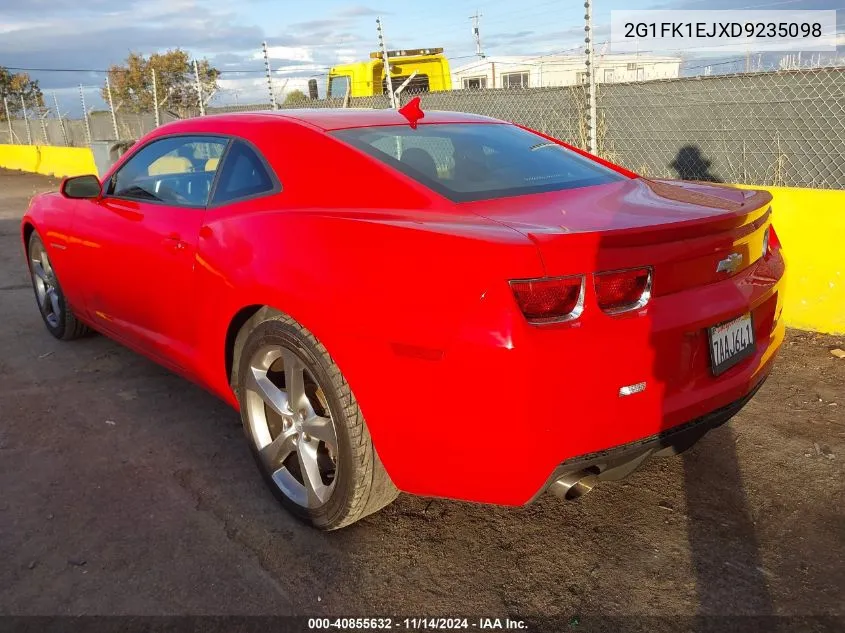 2013 Chevrolet Camaro 2Ss VIN: 2G1FK1EJXD9235098 Lot: 40855632