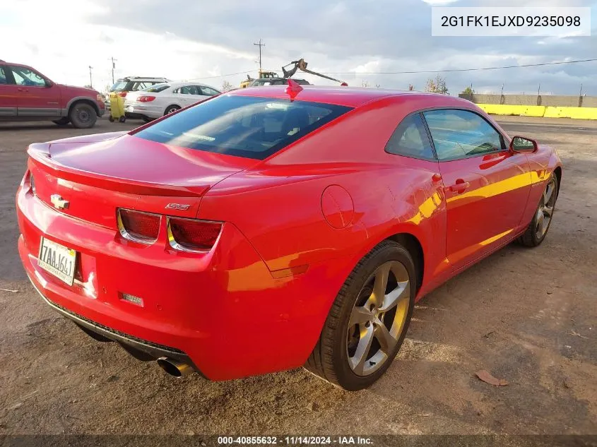 2013 Chevrolet Camaro 2Ss VIN: 2G1FK1EJXD9235098 Lot: 40855632