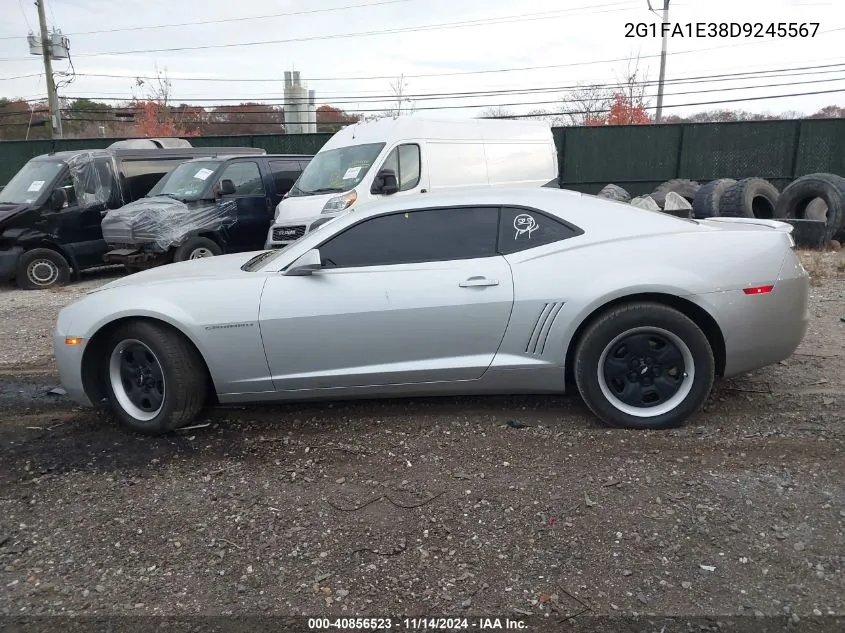 2013 Chevrolet Camaro 2Ls VIN: 2G1FA1E38D9245567 Lot: 40856523