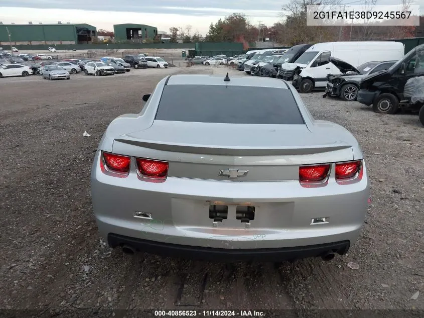 2013 Chevrolet Camaro 2Ls VIN: 2G1FA1E38D9245567 Lot: 40856523