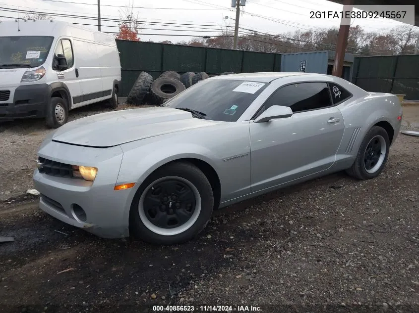 2013 Chevrolet Camaro 2Ls VIN: 2G1FA1E38D9245567 Lot: 40856523