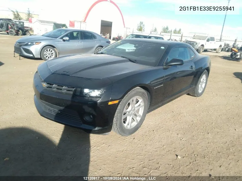 2014 Chevrolet Camaro VIN: 2G1FB1E33E9255941 Lot: 12120917