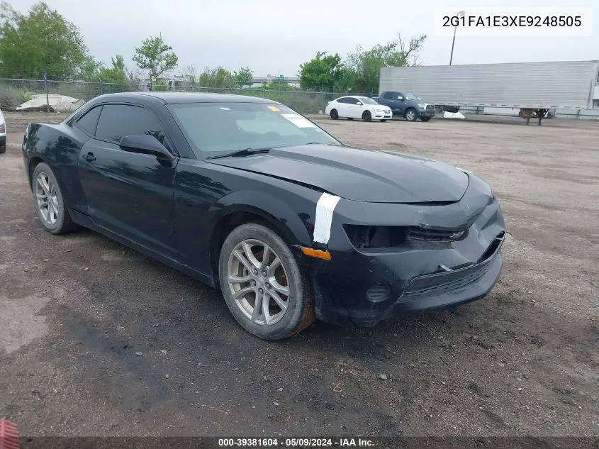 2G1FA1E3XE9248505 2014 Chevrolet Camaro 2Ls