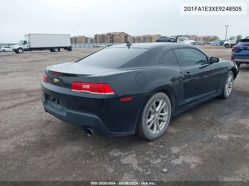 2G1FA1E3XE9248505 2014 Chevrolet Camaro 2Ls