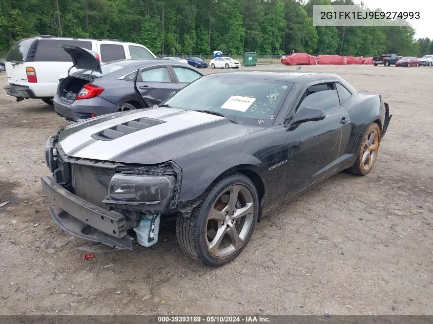 2G1FK1EJ9E9274993 2014 Chevrolet Camaro 2Ss