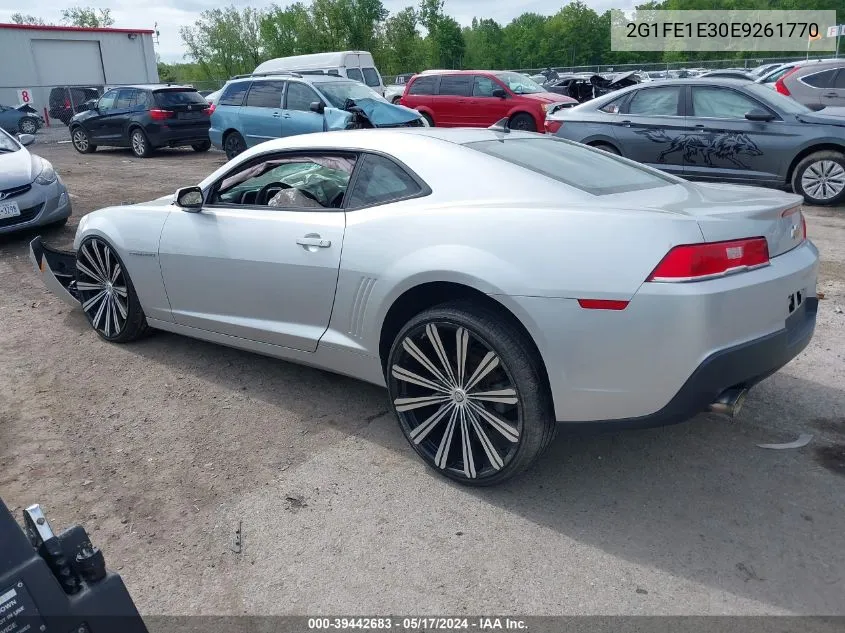 2014 Chevrolet Camaro 1Ls VIN: 2G1FE1E30E9261770 Lot: 39442683