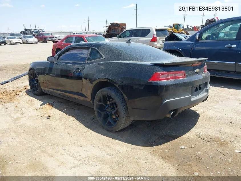 2G1FB1E34E9313801 2014 Chevrolet Camaro 1Lt