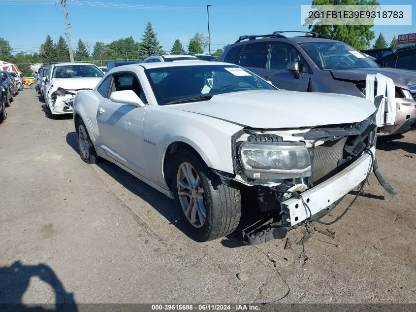 2014 Chevrolet Camaro 1Lt VIN: 2G1FB1E39E9318783 Lot: 39615688