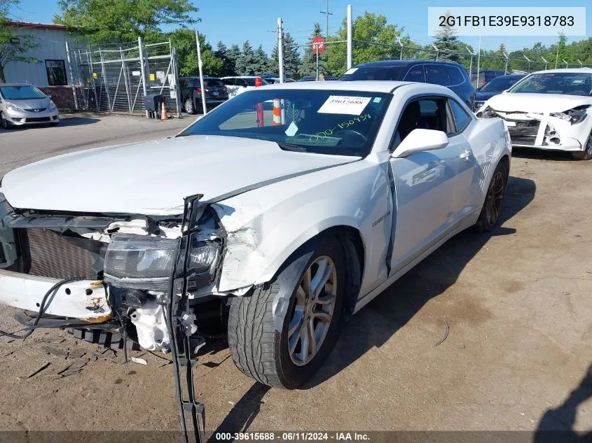 2014 Chevrolet Camaro 1Lt VIN: 2G1FB1E39E9318783 Lot: 39615688