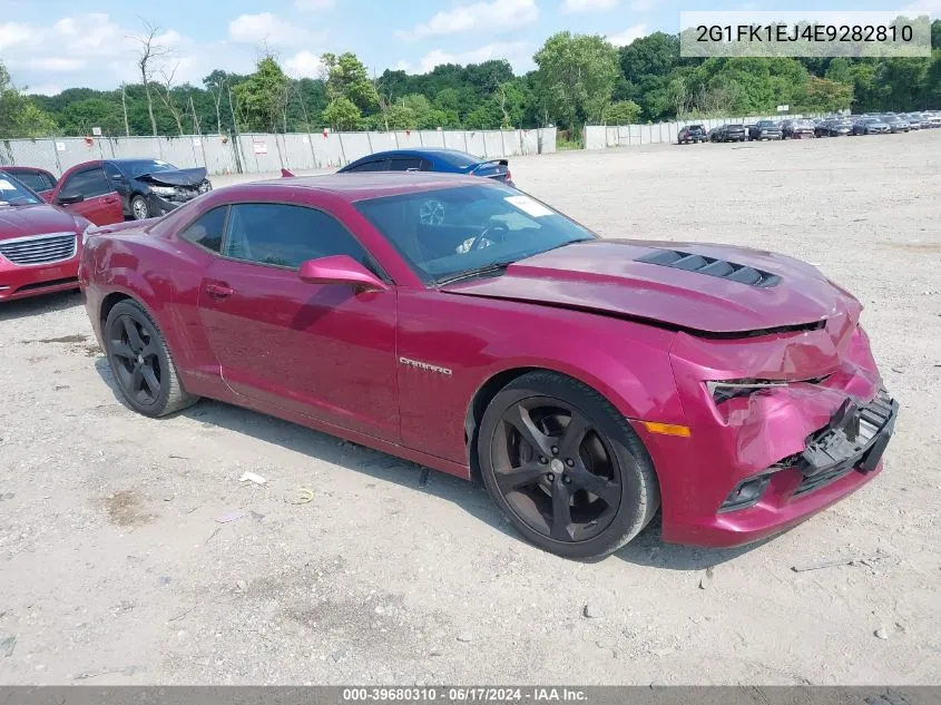 2G1FK1EJ4E9282810 2014 Chevrolet Camaro 2Ss