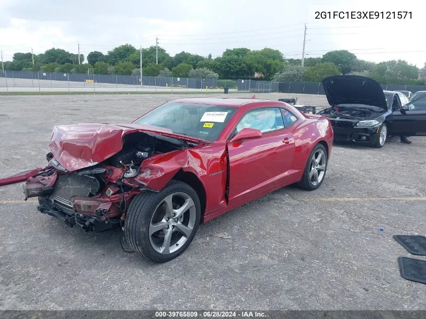 2014 Chevrolet Camaro 2Lt VIN: 2G1FC1E3XE9121571 Lot: 39765809