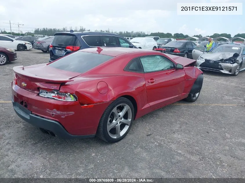 2014 Chevrolet Camaro 2Lt VIN: 2G1FC1E3XE9121571 Lot: 39765809