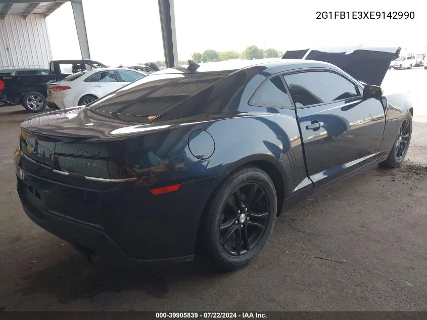 2014 Chevrolet Camaro 1Lt VIN: 2G1FB1E3XE9142990 Lot: 39905839