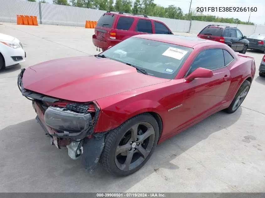 2014 Chevrolet Camaro 1Lt VIN: 2G1FB1E38E9266160 Lot: 39908501