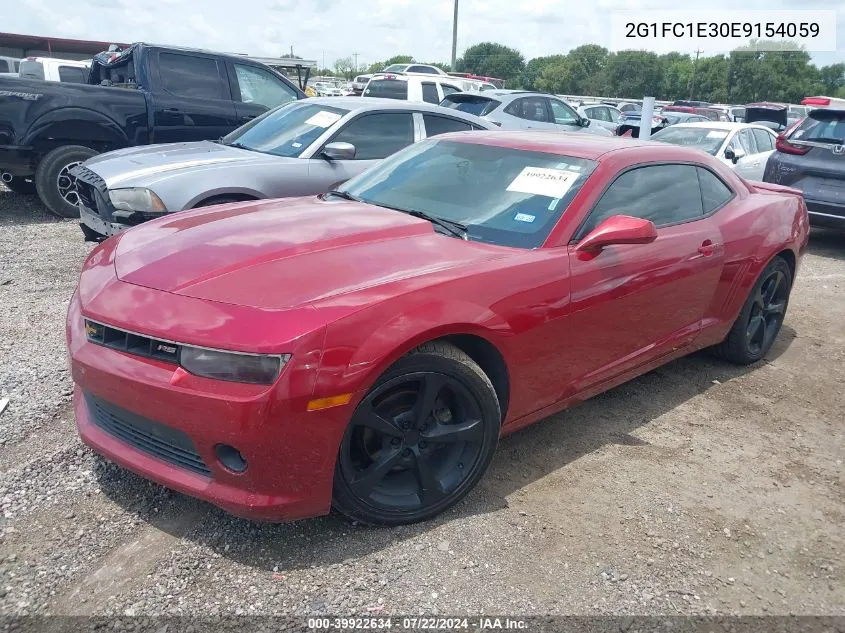 2014 Chevrolet Camaro 2Lt VIN: 2G1FC1E30E9154059 Lot: 39922634