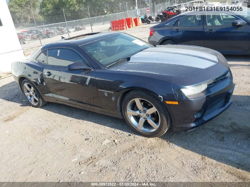 2014 Chevrolet Camaro 1Lt VIN: 2G1FB1E31E9154056 Lot: 39972522