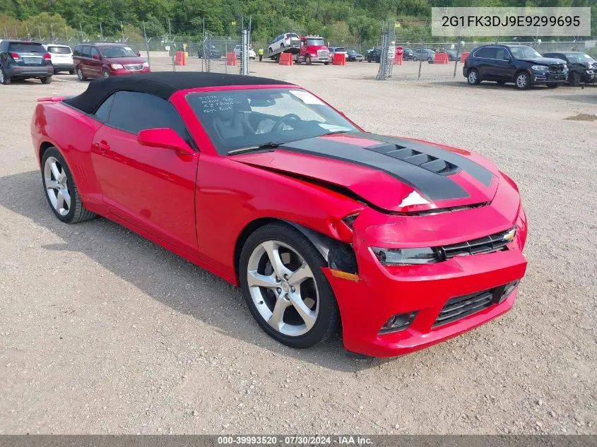 2G1FK3DJ9E9299695 2014 Chevrolet Camaro 2Ss