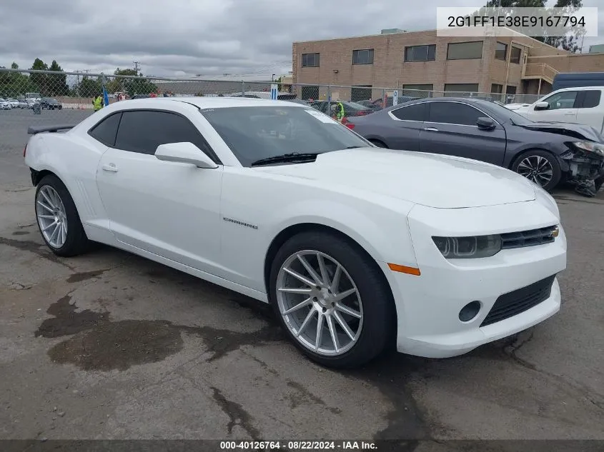 2G1FF1E38E9167794 2014 Chevrolet Camaro 1Lt