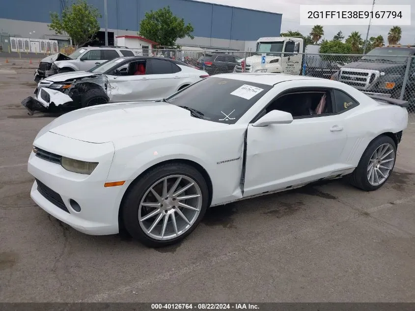 2G1FF1E38E9167794 2014 Chevrolet Camaro 1Lt