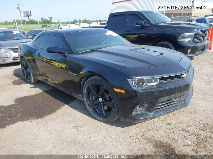 2014 Chevrolet Camaro Ss VIN: 2G1FJ1EJXE9215602 Lot: 40130378