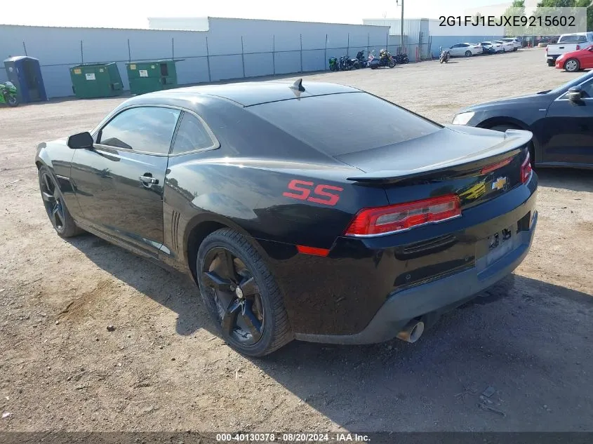 2G1FJ1EJXE9215602 2014 Chevrolet Camaro Ss