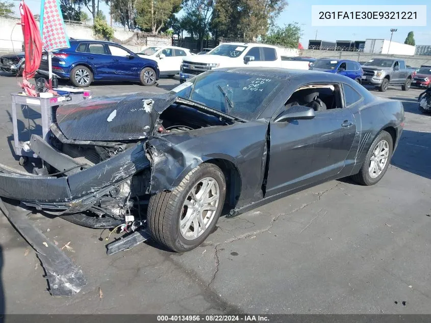 2014 Chevrolet Camaro 2Ls VIN: 2G1FA1E30E9321221 Lot: 40134956