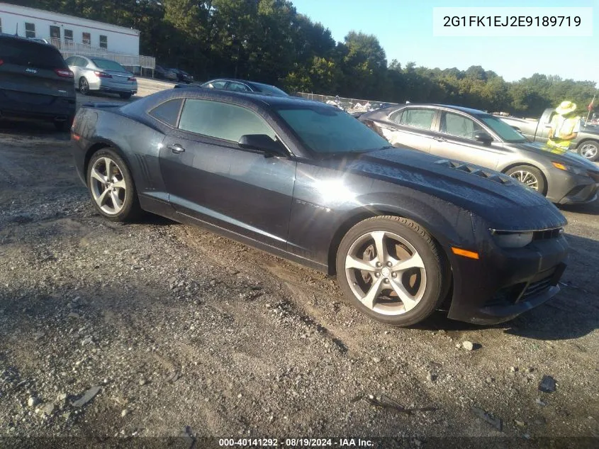 2G1FK1EJ2E9189719 2014 Chevrolet Camaro 2Ss