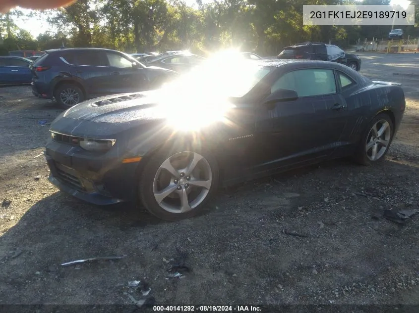 2G1FK1EJ2E9189719 2014 Chevrolet Camaro 2Ss