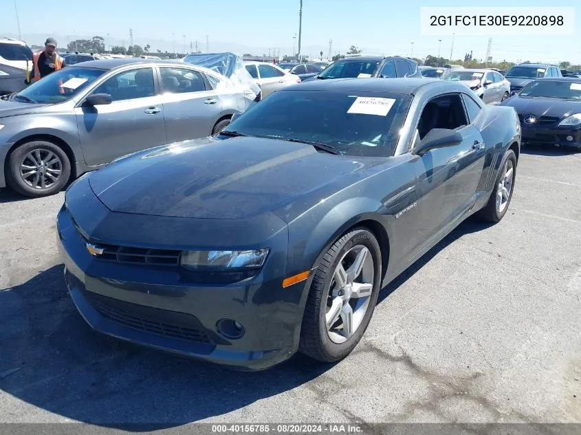 2014 Chevrolet Camaro Lt VIN: 2G1FC1E30E9220898 Lot: 40156785