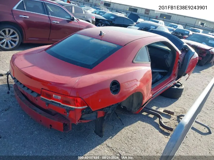 2G1FB1E38E9243901 2014 Chevrolet Camaro Lt