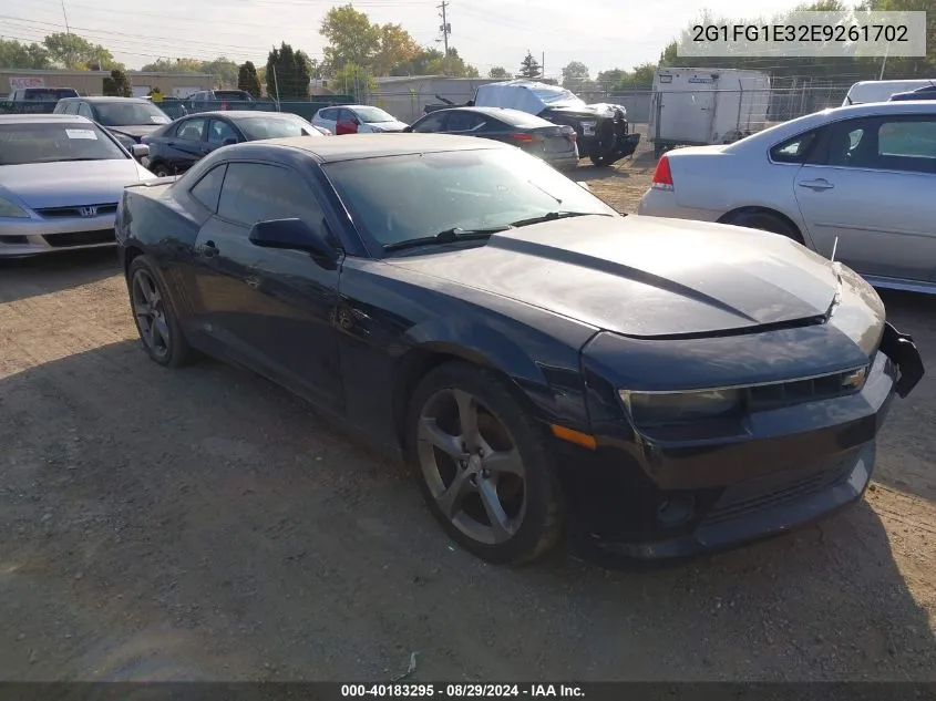 2G1FG1E32E9261702 2014 Chevrolet Camaro 2Lt