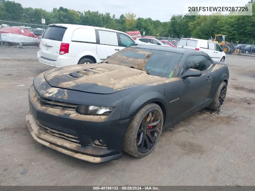 2G1FS1EW2E9287726 2014 Chevrolet Camaro 1Ss