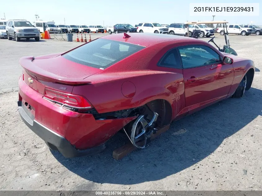 2014 Chevrolet Camaro 2Ss VIN: 2G1FK1EJ1E9239431 Lot: 40235756