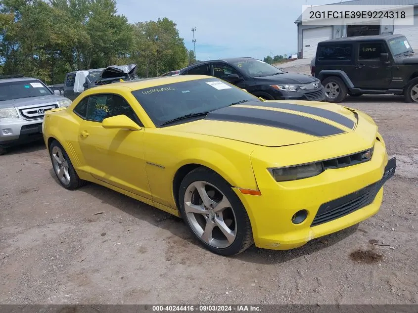 2G1FC1E39E9224318 2014 Chevrolet Camaro 2Lt