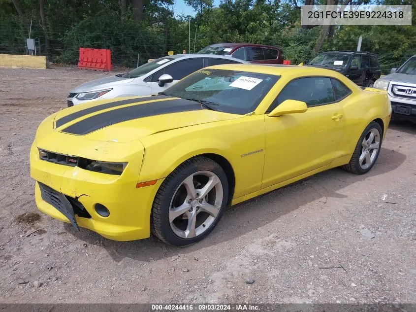 2014 Chevrolet Camaro 2Lt VIN: 2G1FC1E39E9224318 Lot: 40244416