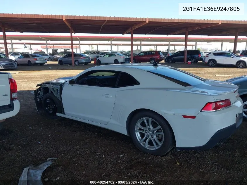 2014 Chevrolet Camaro 2Ls VIN: 2G1FA1E36E9247805 Lot: 40254702