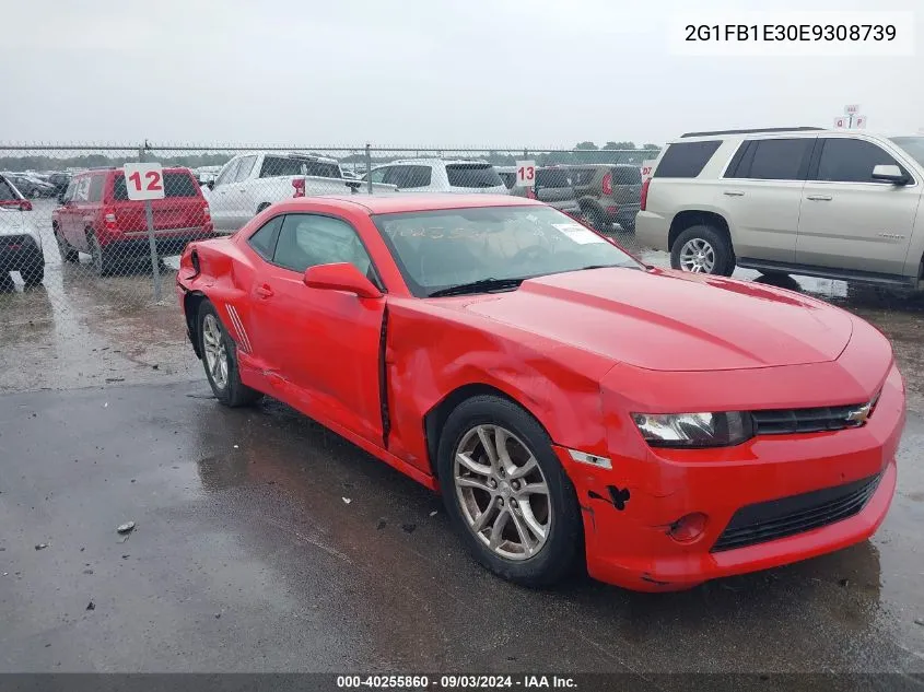 2G1FB1E30E9308739 2014 Chevrolet Camaro 1Lt