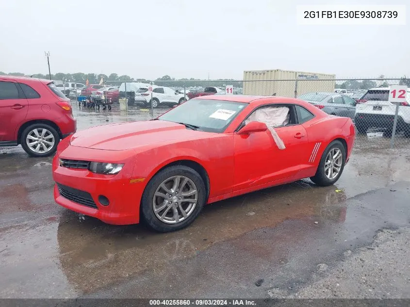 2G1FB1E30E9308739 2014 Chevrolet Camaro 1Lt