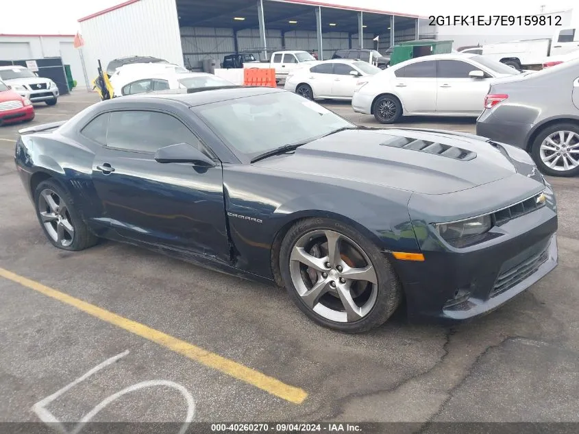 2G1FK1EJ7E9159812 2014 Chevrolet Camaro 2Ss