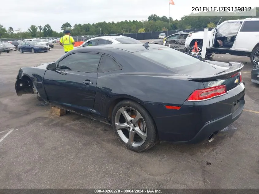 2G1FK1EJ7E9159812 2014 Chevrolet Camaro 2Ss