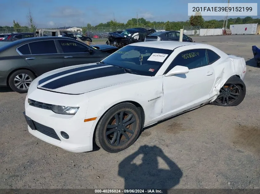 2014 Chevrolet Camaro 2Ls VIN: 2G1FA1E39E9152199 Lot: 40285024