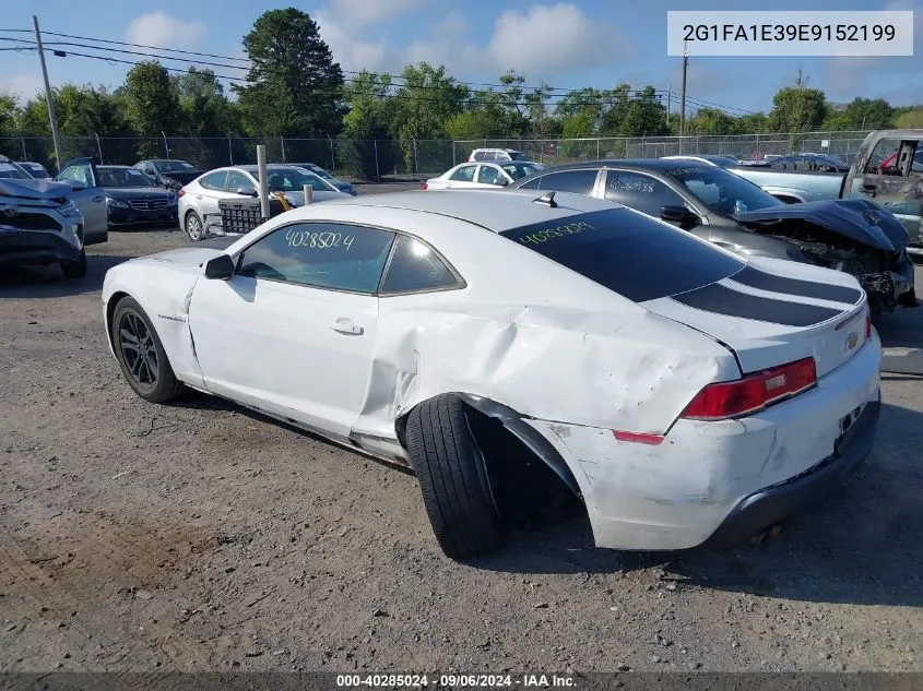 2014 Chevrolet Camaro 2Ls VIN: 2G1FA1E39E9152199 Lot: 40285024