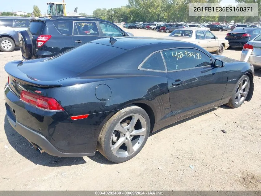 2014 Chevrolet Camaro 1Lt VIN: 2G1FB1E36E9160371 Lot: 40292430