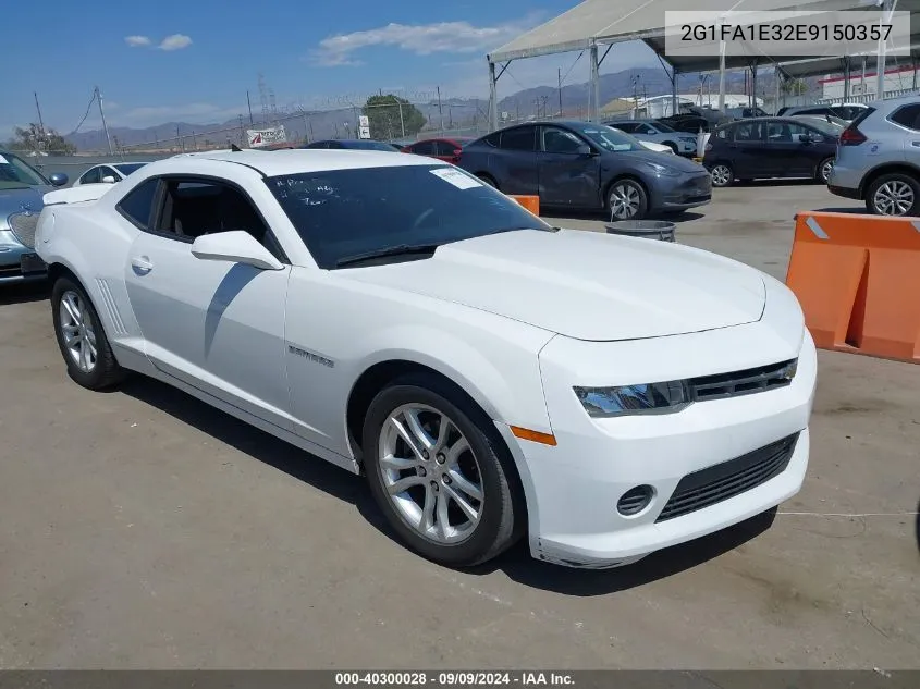 2G1FA1E32E9150357 2014 Chevrolet Camaro 2Ls