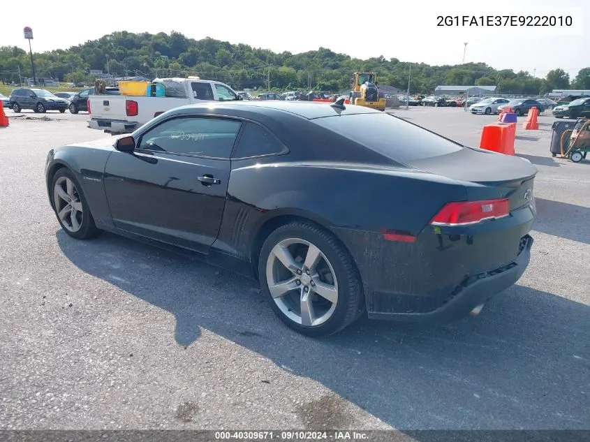 2G1FA1E37E9222010 2014 Chevrolet Camaro Ls