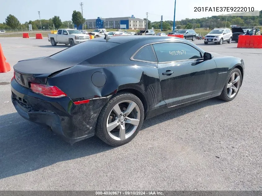 2G1FA1E37E9222010 2014 Chevrolet Camaro Ls