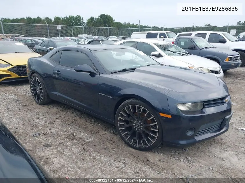 2014 Chevrolet Camaro Lt VIN: 2G1FB1E37E9286836 Lot: 40322751