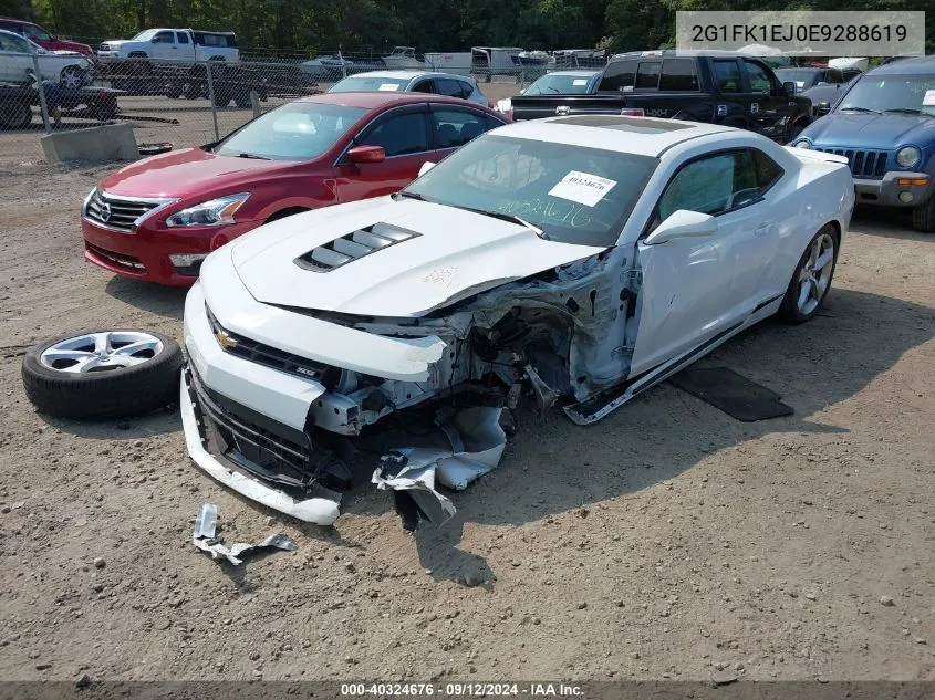 2014 Chevrolet Camaro 2Ss VIN: 2G1FK1EJ0E9288619 Lot: 40324676