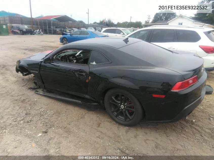 2G1FE1E35E9322532 2014 Chevrolet Camaro 1Ls